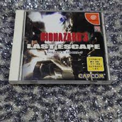 Used Capcom 2000 Bio Hazard Resident Evil 3 Last Escape Sega Dreamcast Retro JPN