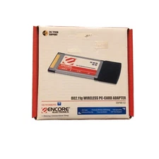 Encore Electronics 802.11g Wireless PC Card Adapter New