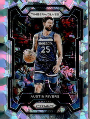 2023-24 Panini Prizm #278 Austin Rivers Prizms Ice