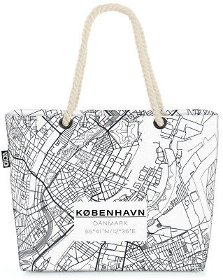 VOID Tasche Kopenhagen Karte landkarte kopenhagen dänemark skandinavien