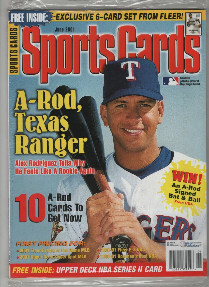 Sports Cards Price Guide Alex Rodriguez 2001 Fleer June 2001 120420nonr