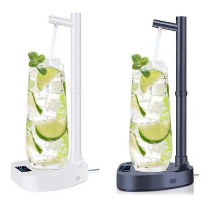 Added Extension Tupe Water Dispenser Automatic Water Bottle Desktop Rechargeable