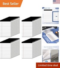 5x8 Legal Pads - 48 College Ruled Notepads wi...