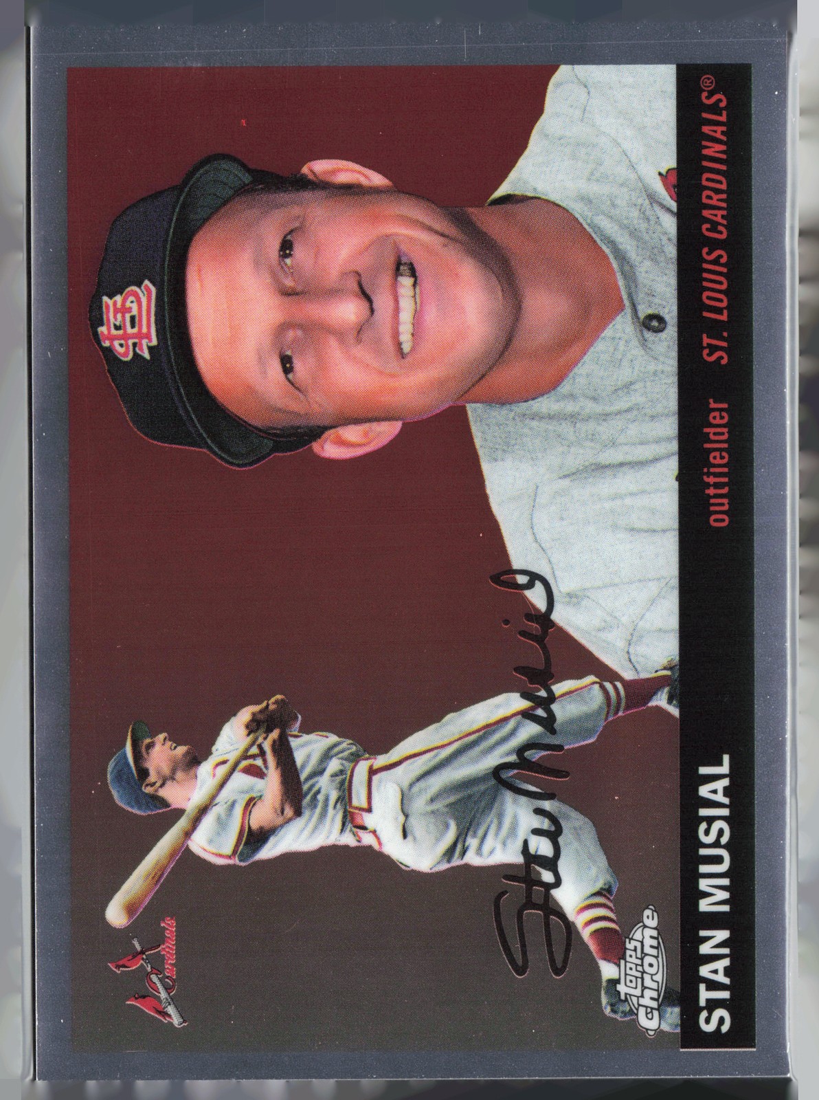 Stan Musial #55NW-1 Baseball Cards 2025 Topps Chrome Platinum 1955 Cards That Never Were trading card — raw and PSA graded price guide