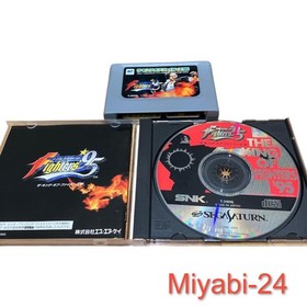 SNK The King of Fighters Best Collection Sega Saturn 95-97, 3CDs