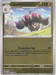 Claydol 047/086 Chaos Rising Reverse Holo