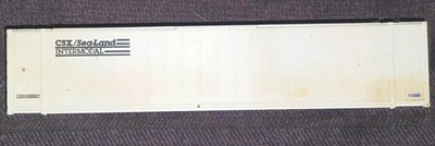 Walthers HO Scale 40' Container - CSX/Sealand Intermodal - WEATHERED