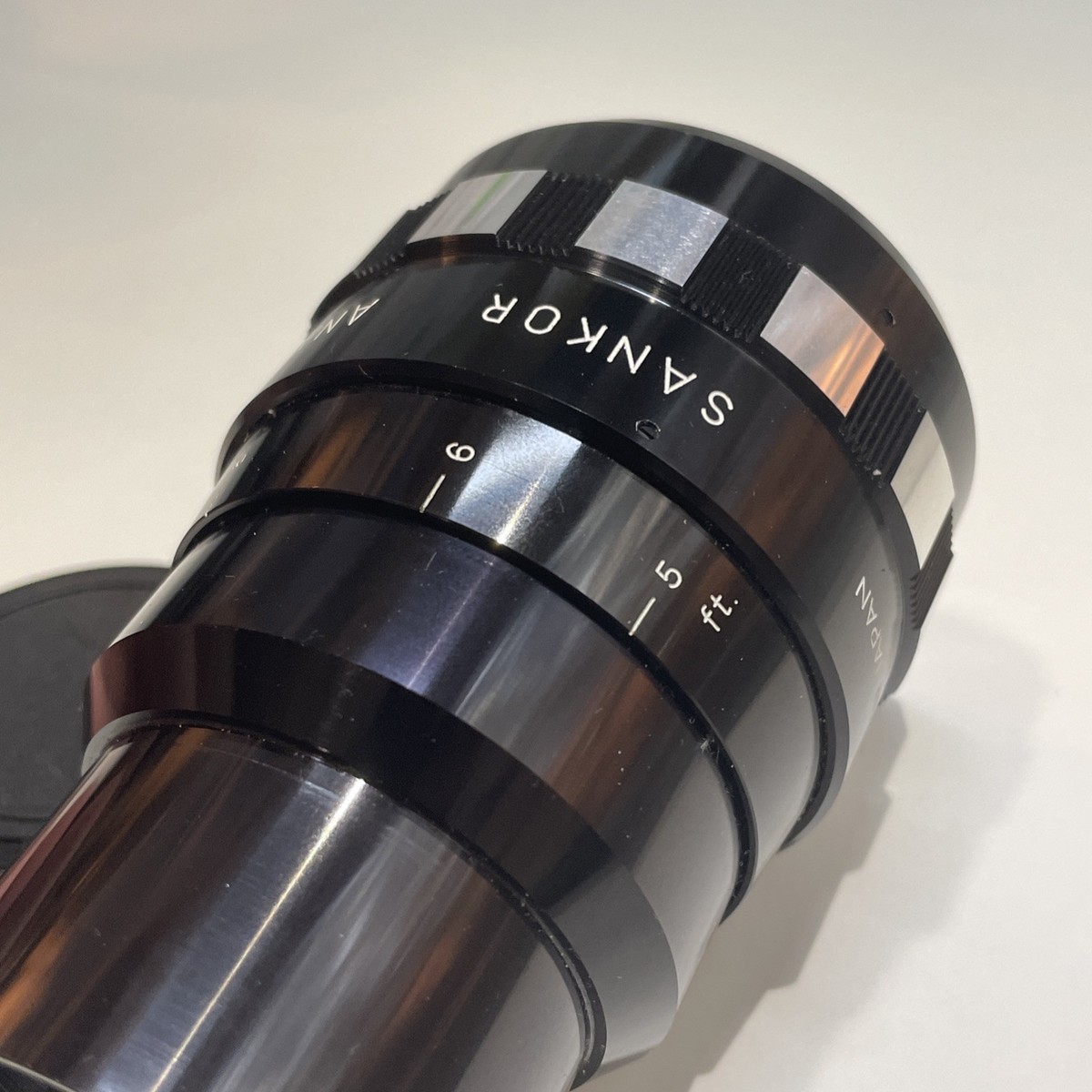 アナモフィックレンズ　Sankor anamorphic lensゴールド Sankor Anamorphic Lens 16F (same as 16C) Blue Flare !!!!! Mint