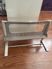 safety first bed rail for kids, beige - adjustable height angle