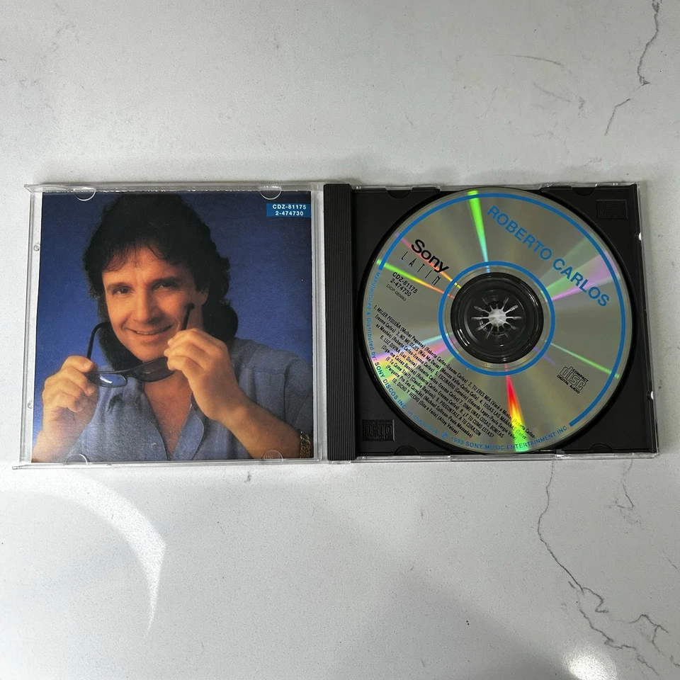 Roberto Carlos CD Brazilian Pop Latin Ballads Romantic Classics Foto 4 de 4