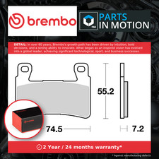 Motorcycle Brake Pads Set Front 07HO45SA Brembo Genuine Top Quality Guaranteed