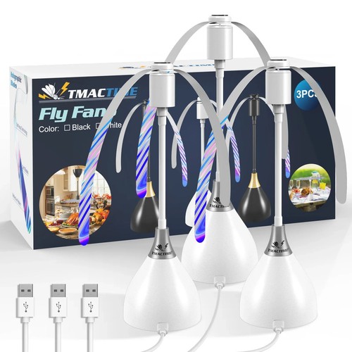 2PC/3PC fly repelling fan, USB interface insect repelling fan, portable table fa - Picture 10 of 10