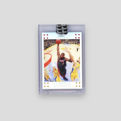 2007-08 Topps Chrome Dwyane Wade Refractors #/999 #3