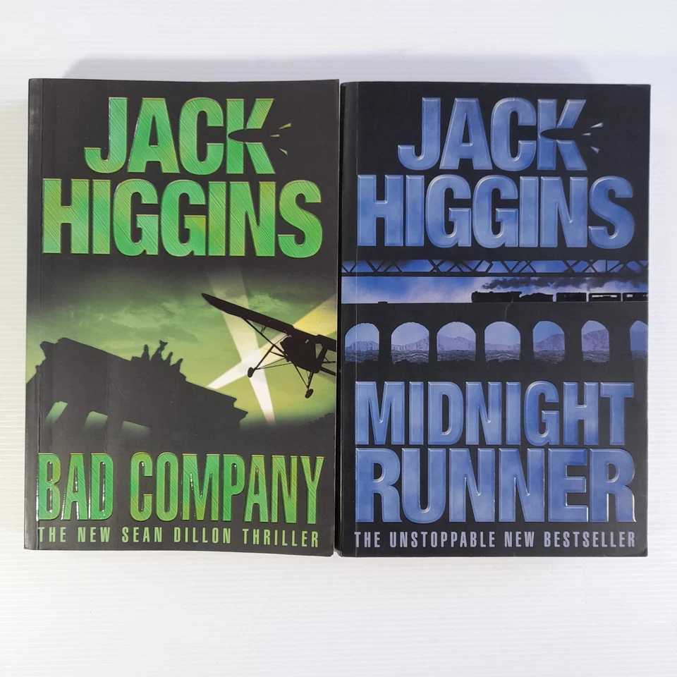 Jack Higgins x 5 Sean Dillon Series Thriller Spy Suspense Action Large Paperback - image 4 of 4