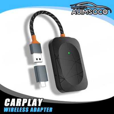 For GMC Yukon XL 2016-2024 Carplay AI Box Wireless Carplay Android Auto Adapter