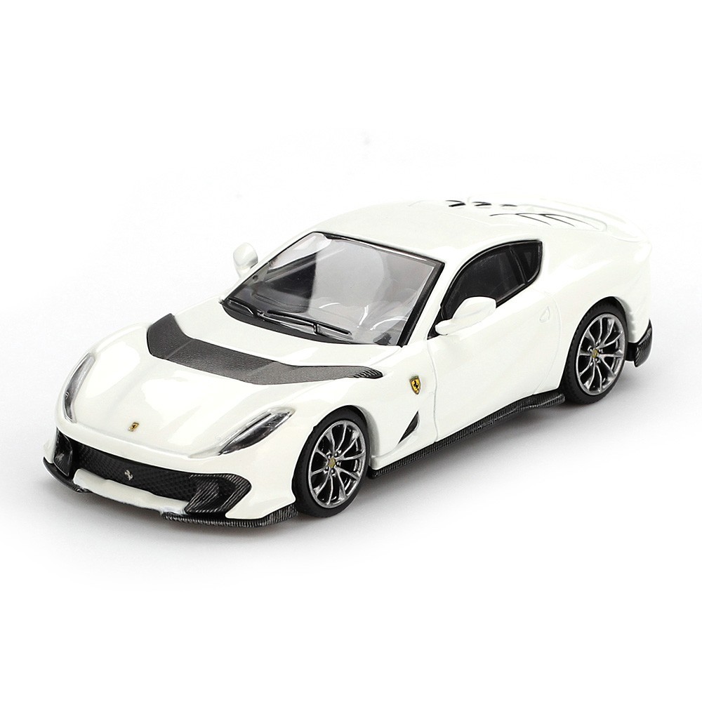 BBR Models 1:64 Ferrari 812 Competizone Bianco Avus – White