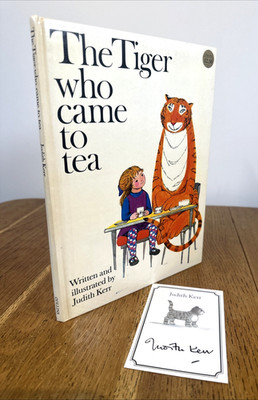 The Tiger Who Came to Tea by Judith Kerr 1979 UK HB 1st Collins - Vintage