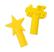 Kau-Kappen für Stifte, Eisenbahn und Stern