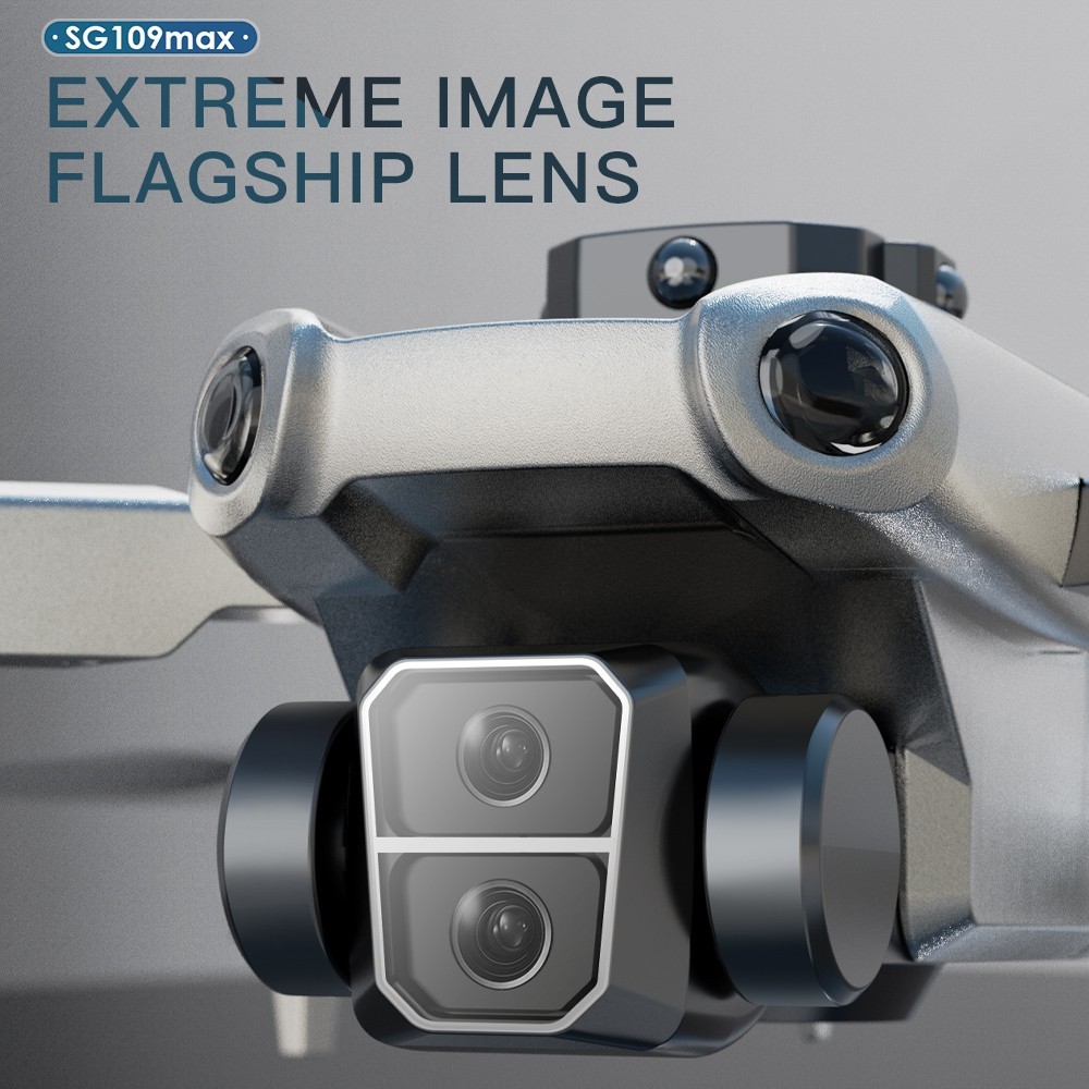 ZLL SG109MAX Drone GPS 4.5" Screen 4K Dual Camera Obstacle Avoidance Quadcopter