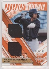 2019 Elite Extra Edition Dual Prospect Materials Orange Victor Victor Mesa 0s3