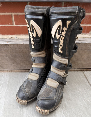 Forma Terrain TX Series MX Enduro Motorrad Motorrad Stiefel in Schwarz Größe EU 45
