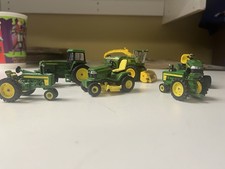 Lot Of 6 John Deere Diecast Mini Model Tractors Mowers Perfect Condition, COOL