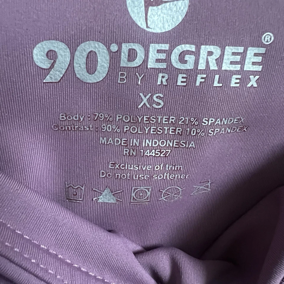 90 Degree By Reflex Dusty Rose Leggings size XS - Image 4 of 4