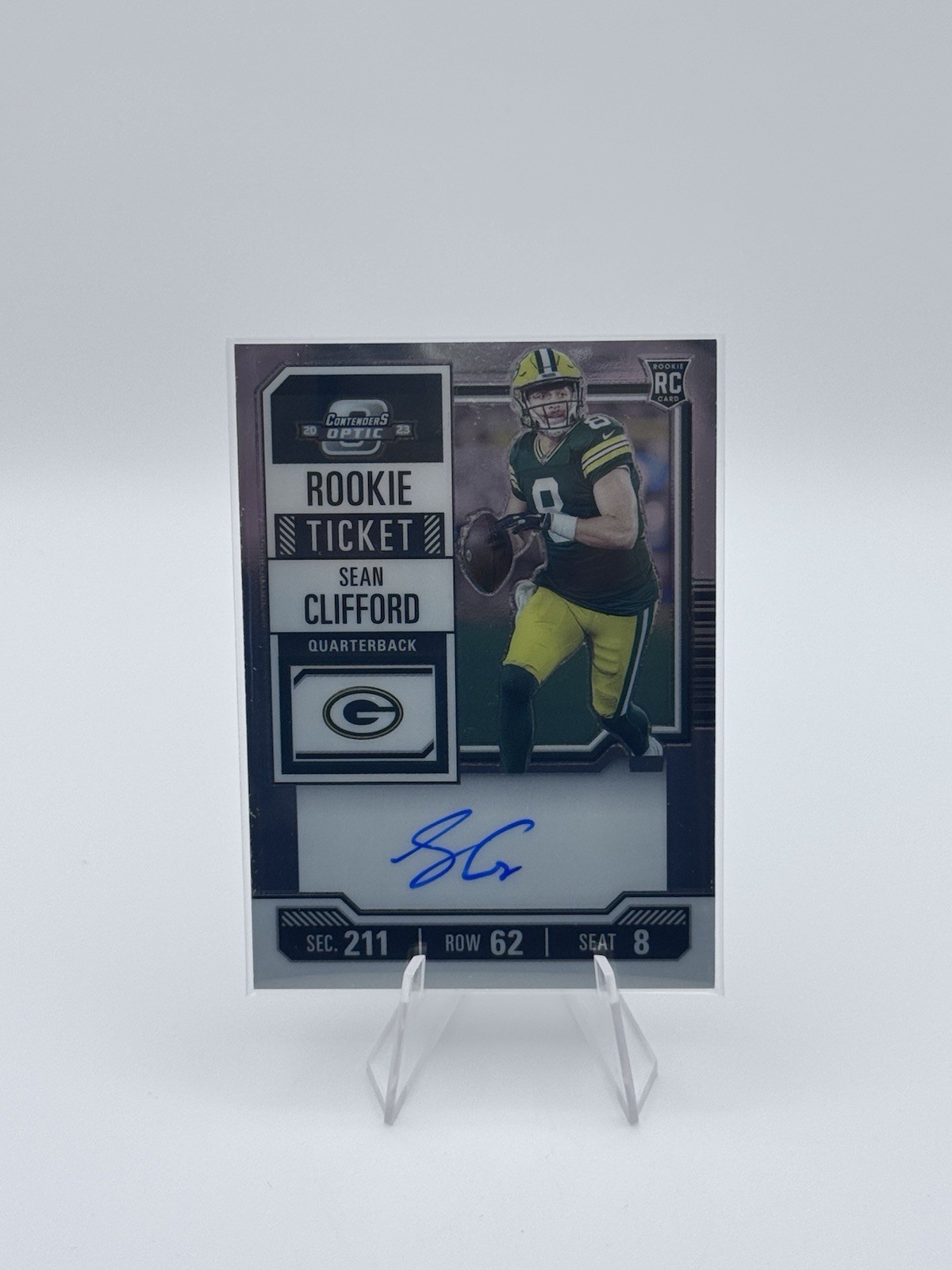 2023 Panini Contenders Optic - Rookie Ticket Autographs Sean Clifford #132