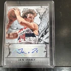 Panini 2013-14 Titanium New Wave Signatures Jan Vesely Auto #33 Wizards
