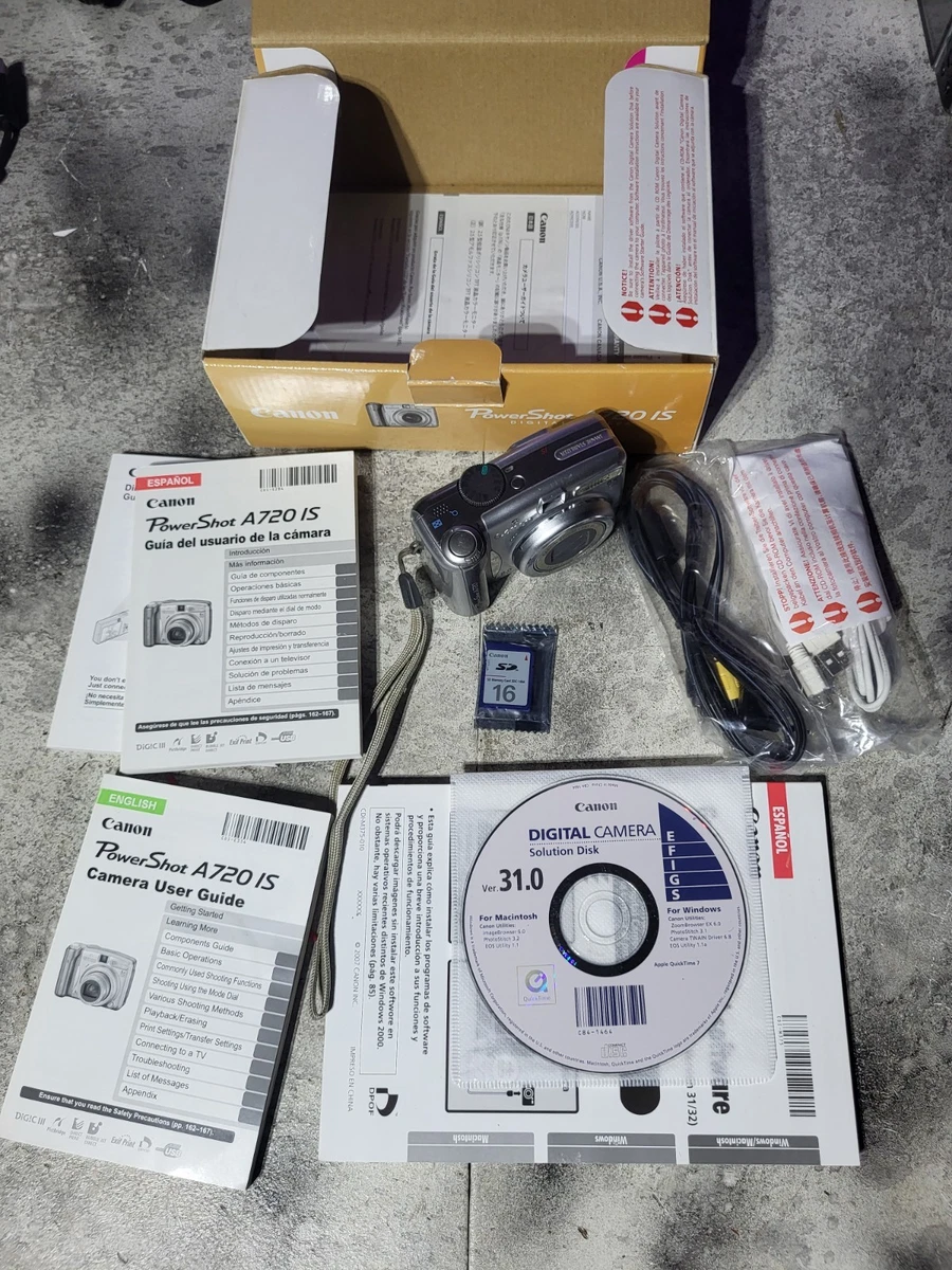 Canon PowerShot A710 IS Digital Cameras for Sale - Shop New & Used
