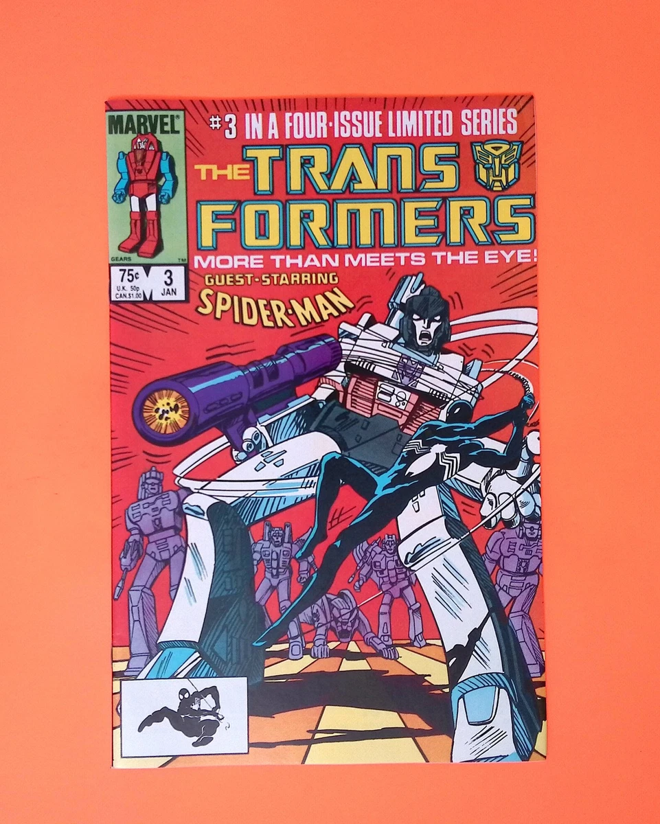 Transformers Spider-Man Superheroes US Comics Copper Age (1984
