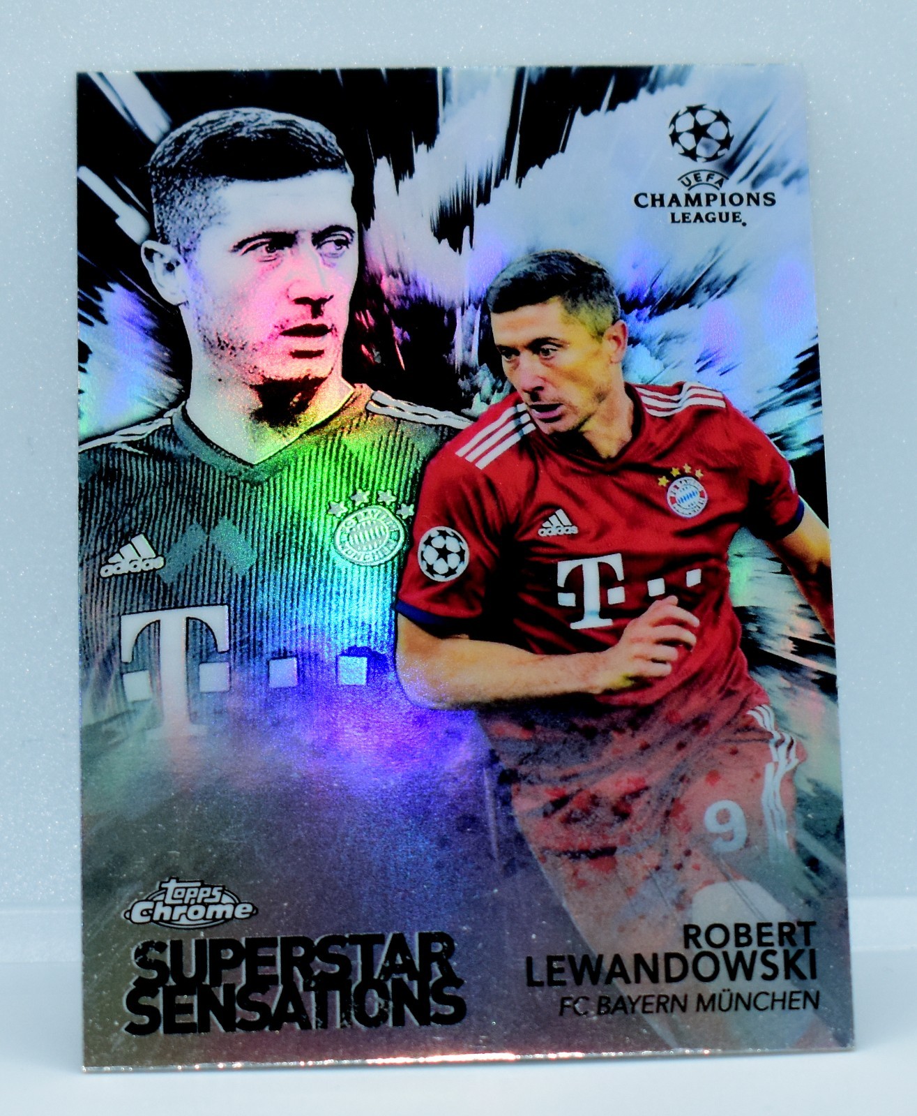 2018-19 Topps Chrome UCL  Superstar Sensations SS-RL Robert Lewandowski