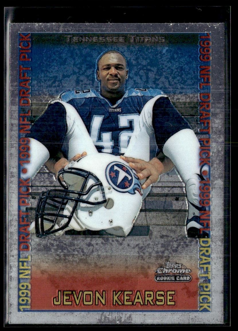 1999 Topps Chrome Jevon Kearse RC Tennessee Titans #143