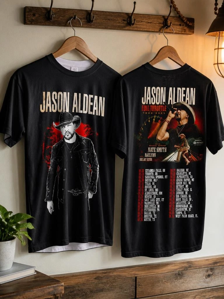Jason Aldean 3D For Man And Women All Over Print T Shirt