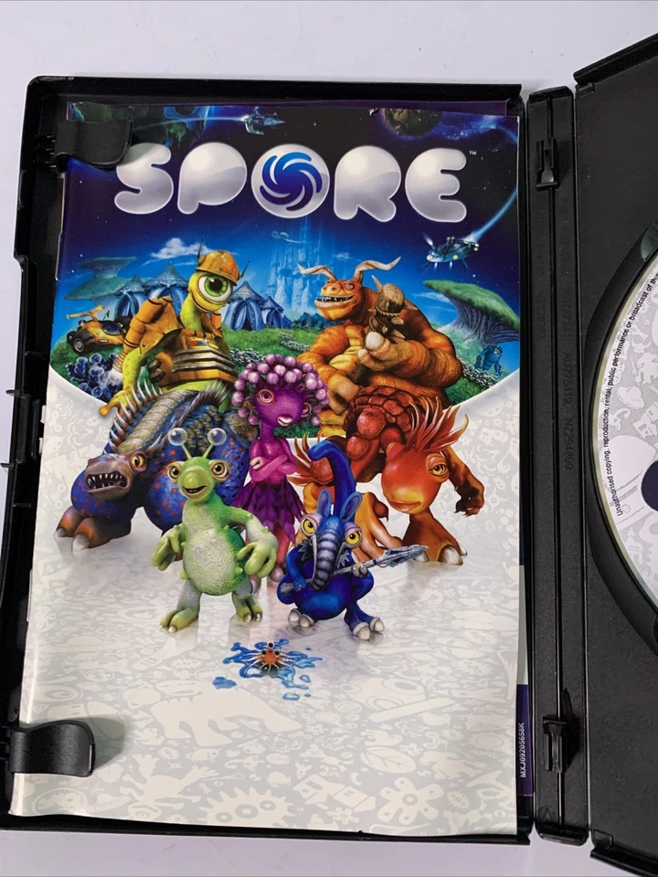 Spore PC DVD Windows Mac 2008 Game Complete - Image 4 of 4
