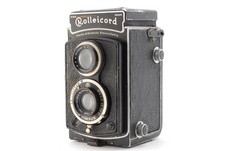 Near MINT Rolleicord II 6x6 TLR Film Camera Carl Zeiss Triotar 75mm f4.5 JAPAN