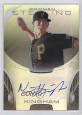 2013 Bowman Sterling Prospect Refractor 39/150 Nick Kingham #BSAP-NK Auto 2d9