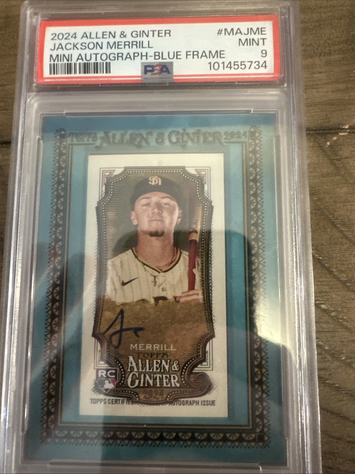 2024 Topps Allen & Ginter - Mini Baseball Autographs Jackson Merrill #MA-JME...