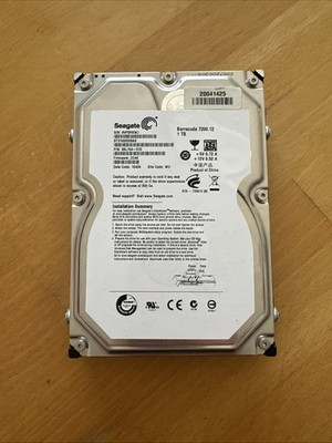 Seagate Barracuda 7200.12 1TB,Intern,7200RPM,8,89 cm (3,5 Zoll)...