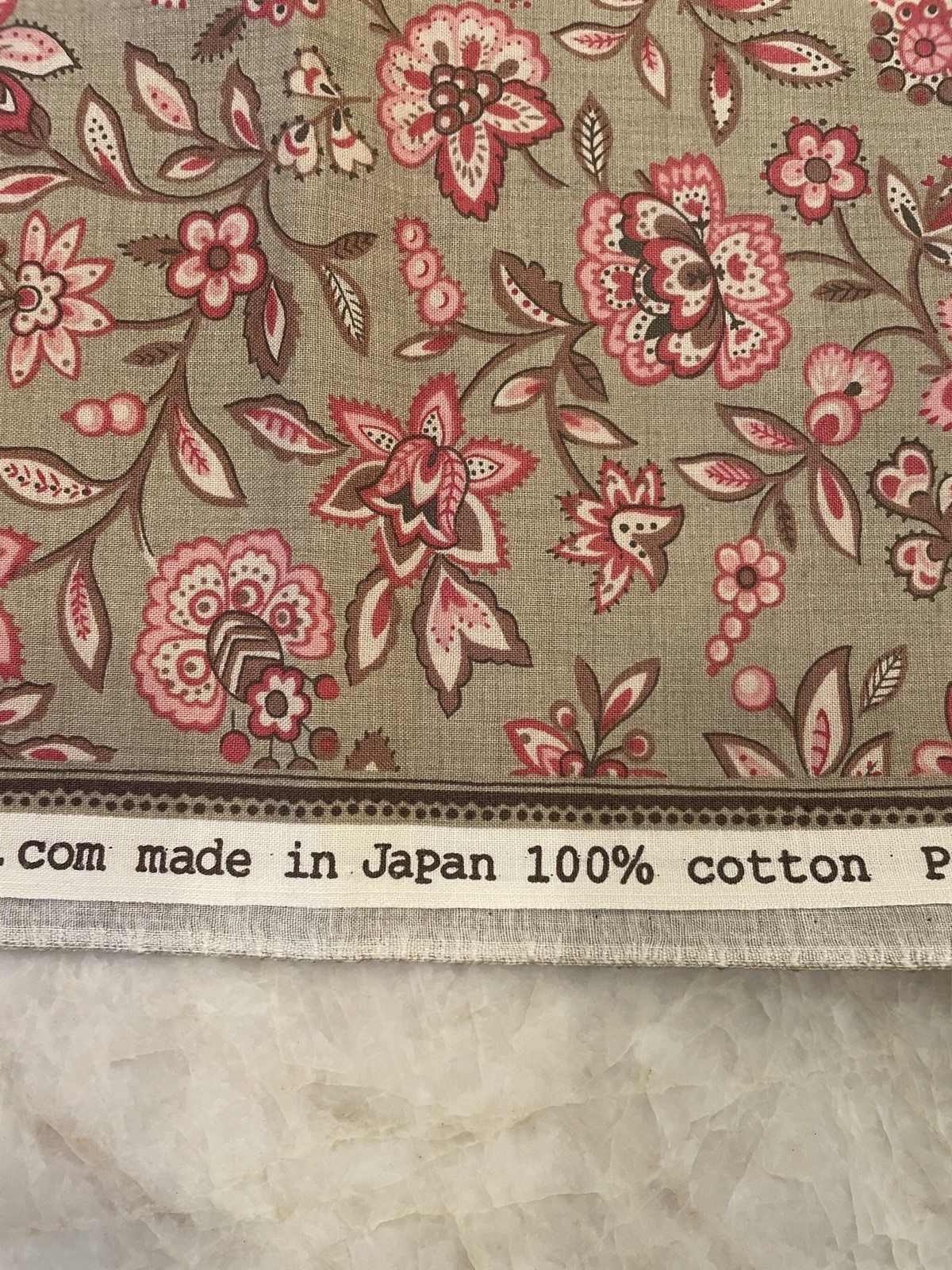 Rounneries Faux By French General For Moda Fabrics Japan 13604 44 Inches Long