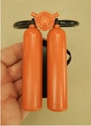 Vintage 1966 Hasbro GI Joe #8050 Frogman & Sea Sled Set Orange Oxygen Tanks C8