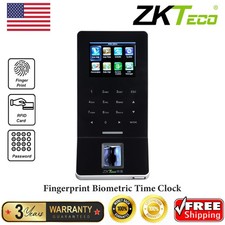ZKTeco F22 Biometric Fingerprint Attendance Machine Office Employee Time Clock
