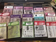 Studio G Miniature Clear Stamps - New - Retired - You Pick and Choose