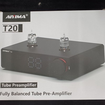 AIYIMA T20 Lautsprecher HiFi Audio System Kompakt Holzgehäuse Schwarz Fullrange