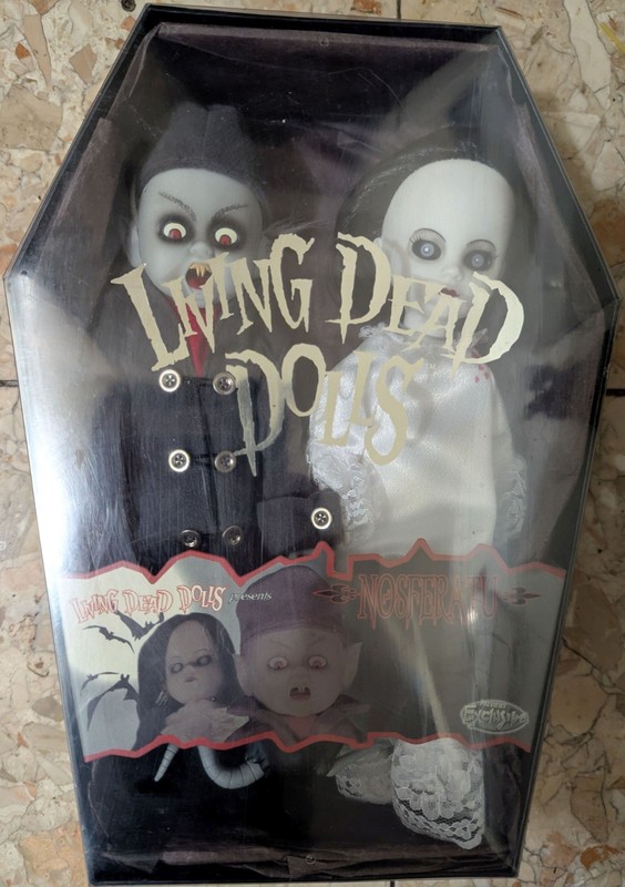 Living Dead Dolls Nosferatu & Victim Previews Exclusive Rare! Sealed New