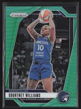 2024 Panini Prizm WNBA Green Prizms #79 Courtney Williams Minnesota Lynx