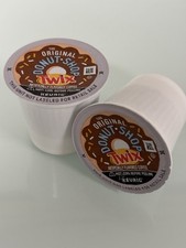 Donut Shop Twix Flavored Coffee K-Cup 100 Pods. Bulk
