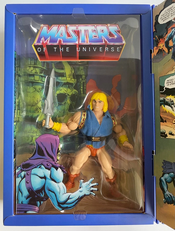 Masters of the Universe MOTU Origins SDCC Exclusive 2-Pack He-Man Prince Adam - Image 2 of 4