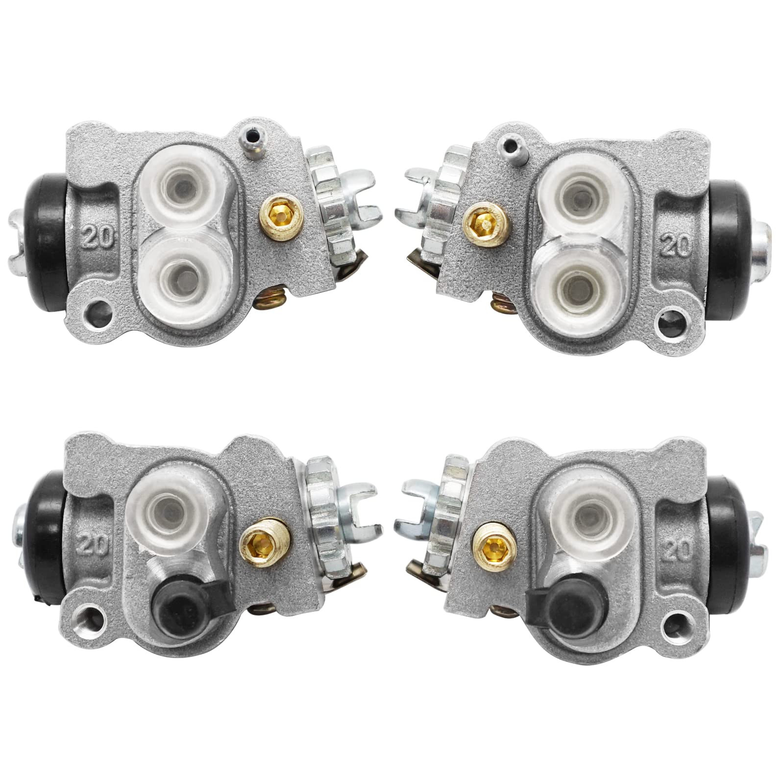Front Brake Wheel Cylinders Left&Right All Four for Honda TRX400 FW TRX450 Fo...