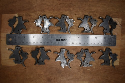 #ad Smith amp; Wesson N Frame .400 Wide Matted Target Hammer Trigger Set $49.99